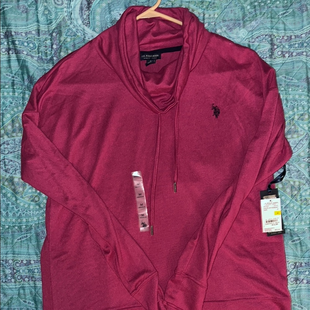 U.S. Polo Assn. Red Hoodie